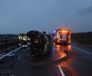 Pechowa seria na tarnowskim odcinku autostrady A4