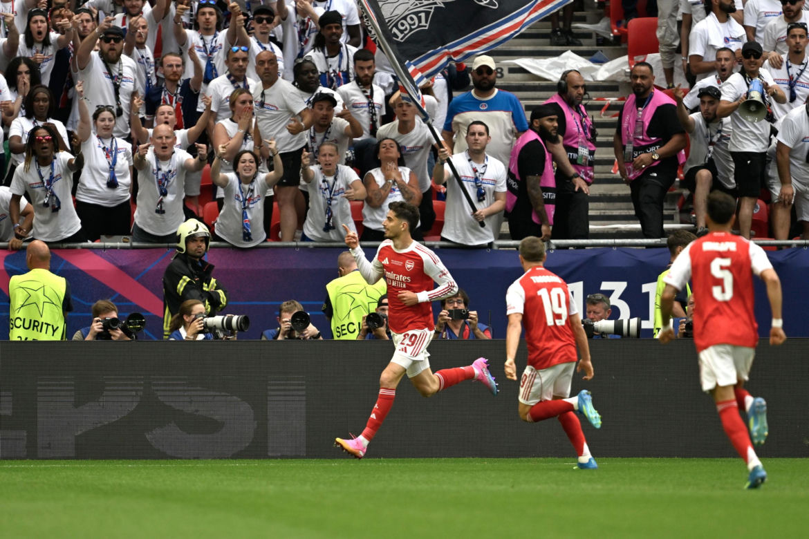 Liga mistrzów. Mecz PSG - Arsenal