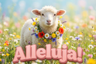 Kartka świąteczna na Wielkanoc