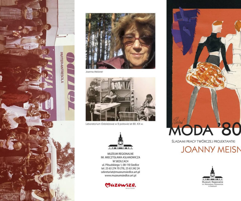 Otwarcie wystawy „MODA ’80. Śladami pracy twórczej projektantki Joanny Meisner” już 6 lutego w Muzeum Regionalnym