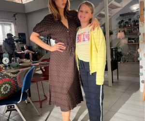 M jak miłość nowy sezon na planie. Kama (Michalina Sosna), Maja (Laura Jankowska)