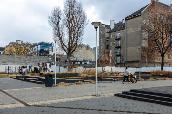 Centrum Lokalne Kamionek w Warszawie wiosną 2026 r.