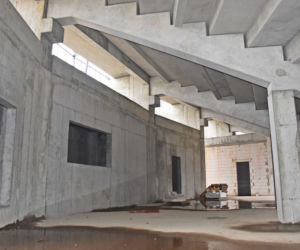 Budowa stadionu w Szczecinie - październik 2020