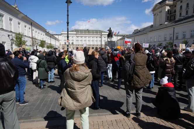Marsz „Zerwijmy łańcuchy” w Warszawie