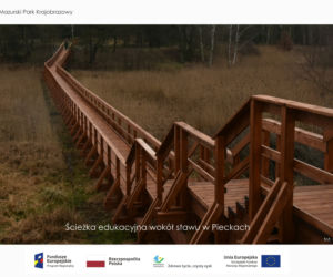 Nowe kładki w Mazurskim Parku Krajobrazowym. Atrakcja oficjalnie otwarta! 