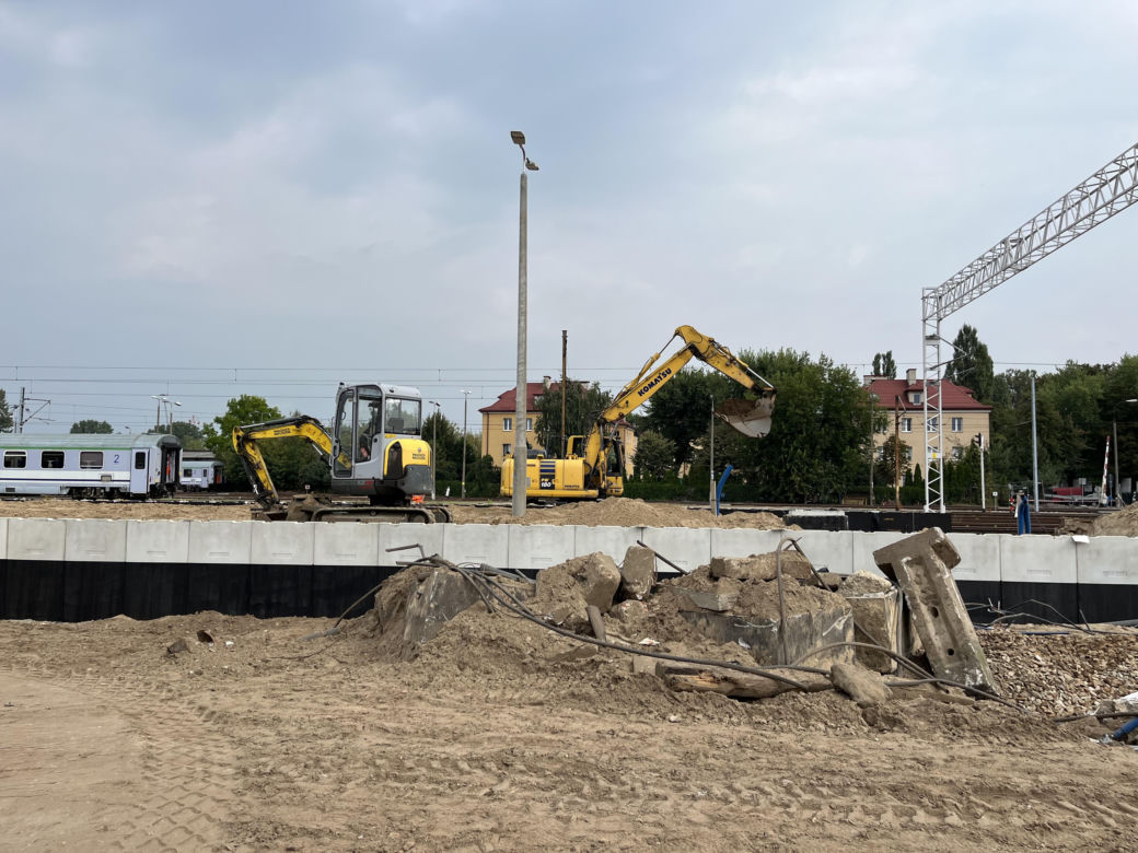 Modernizacja stacji PKP Olszynka Grochowska 