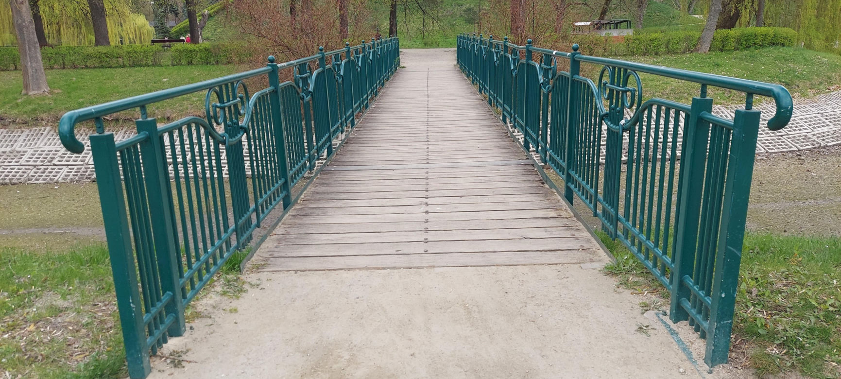 Kładka przed remontem