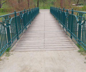 Kładka przed remontem