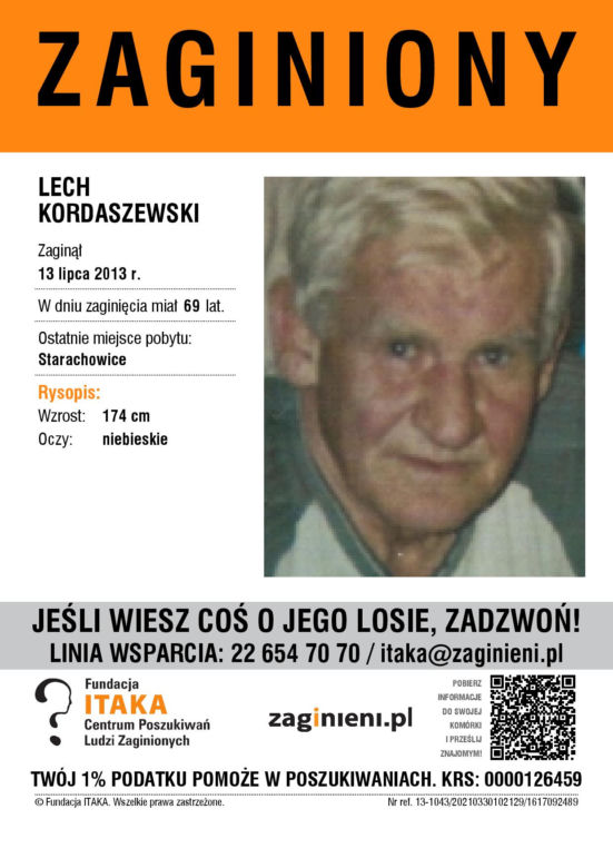 Zaginieni z województwa świętokrzyskiego. Pomóżmy w poszukiwaniach!