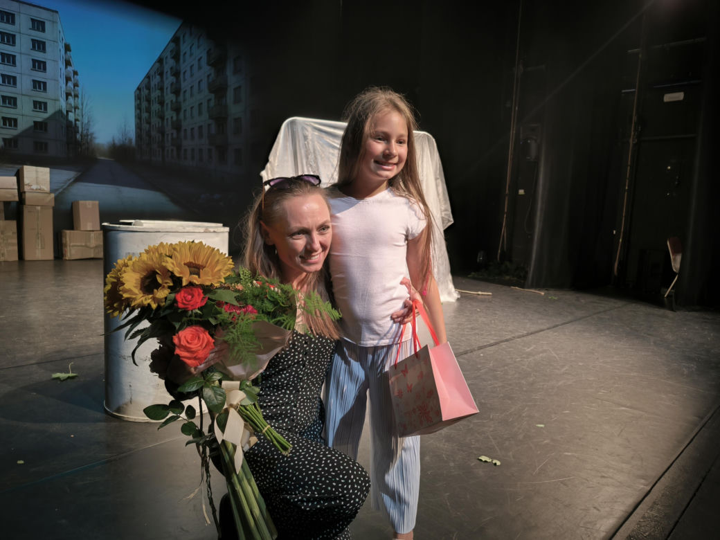 Spektakl na zakończenie warsztatów teatralnych w Teatrze Miejskim w Lesznie 