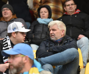 PRES Grupa Deweloperska Toruń - Stelmet Falubaz Zielona Góra, zdjęcia kibiców i zawodników ze sparingu na Motoarenie