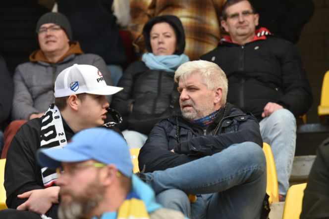 PRES Grupa Deweloperska Toruń - Stelmet Falubaz Zielona Góra, zdjęcia kibiców i zawodników ze sparingu na Motoarenie