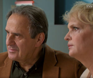 Barwy szczęścia odc. 2620. Małgorzata (Adrianna Biedrzyńska), Jerzy (Bronisław Wrocławski)	