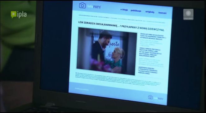 Pierwsza miłość odcinek 2385 Lew (Marcin Krwaczyk) Róża