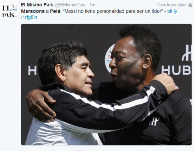 Pele i Maradona