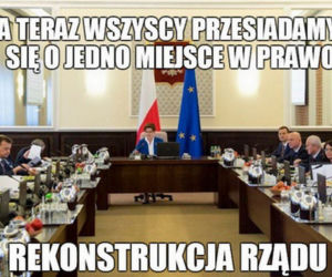 Rekonstrukcja rządu - memy