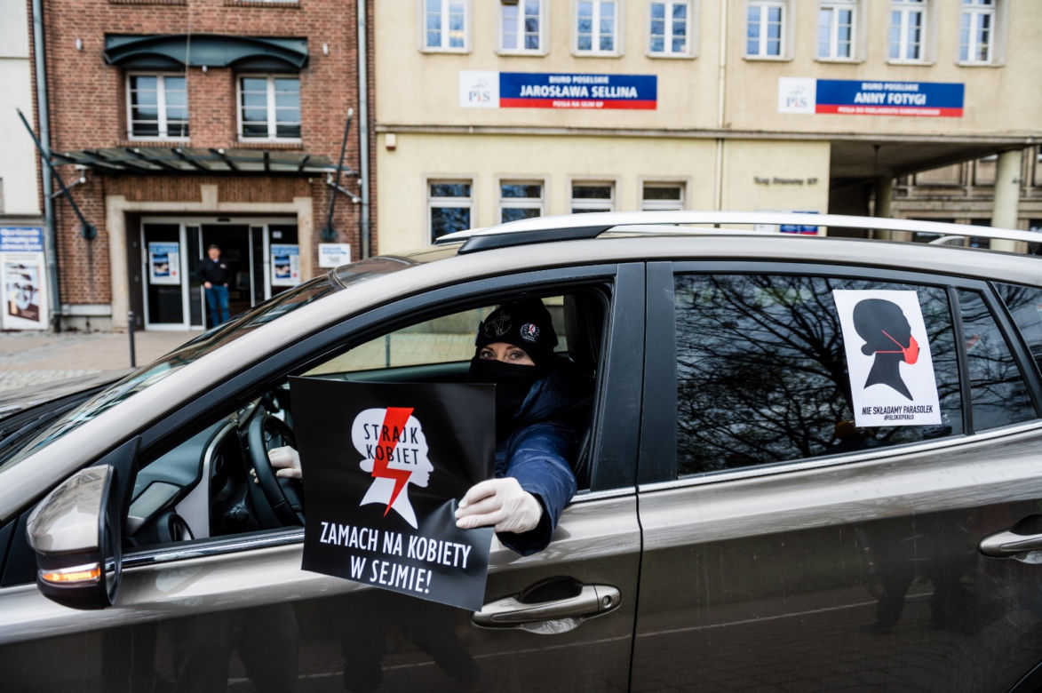 Strajk kobiet w Trójmieście. Awantura w centrum Gdańska