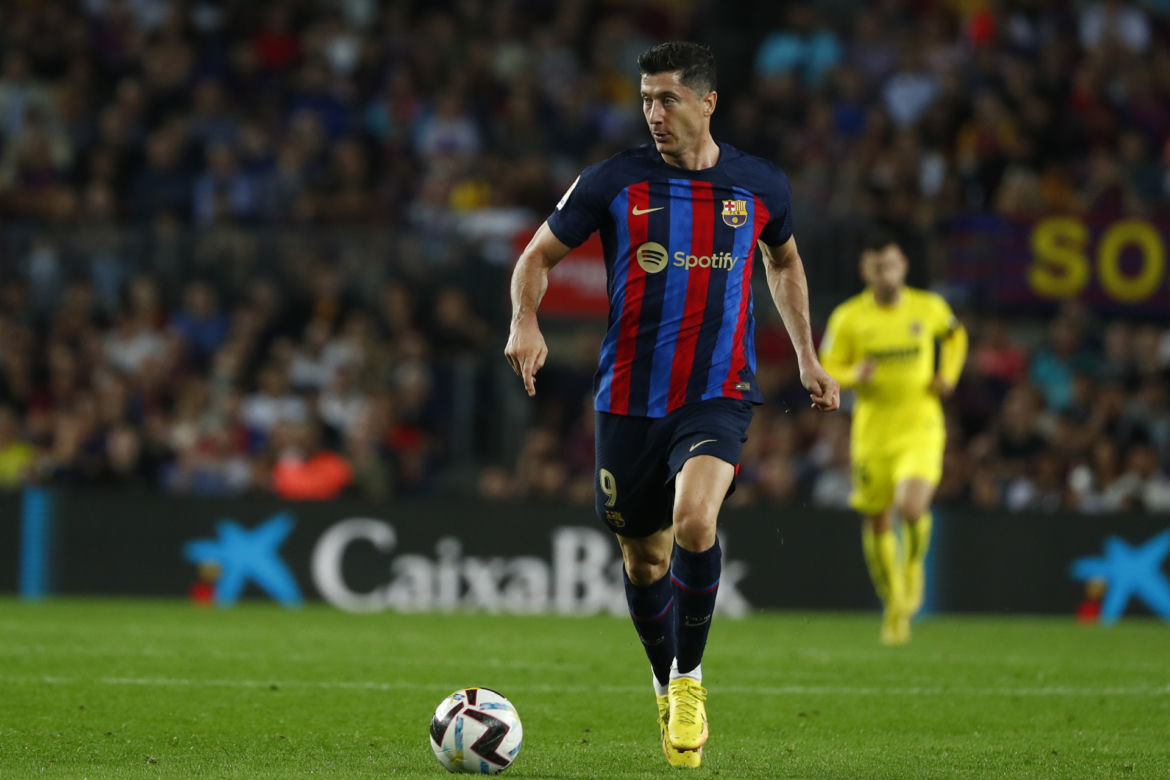 Robert Lewandowski w Barcelonie