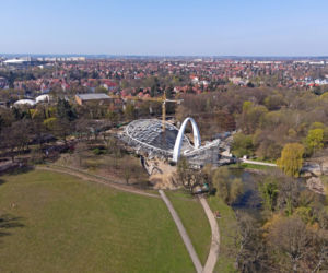 Przebudowa Teatru Letniego w Szczecinie - kwiecień 2021
