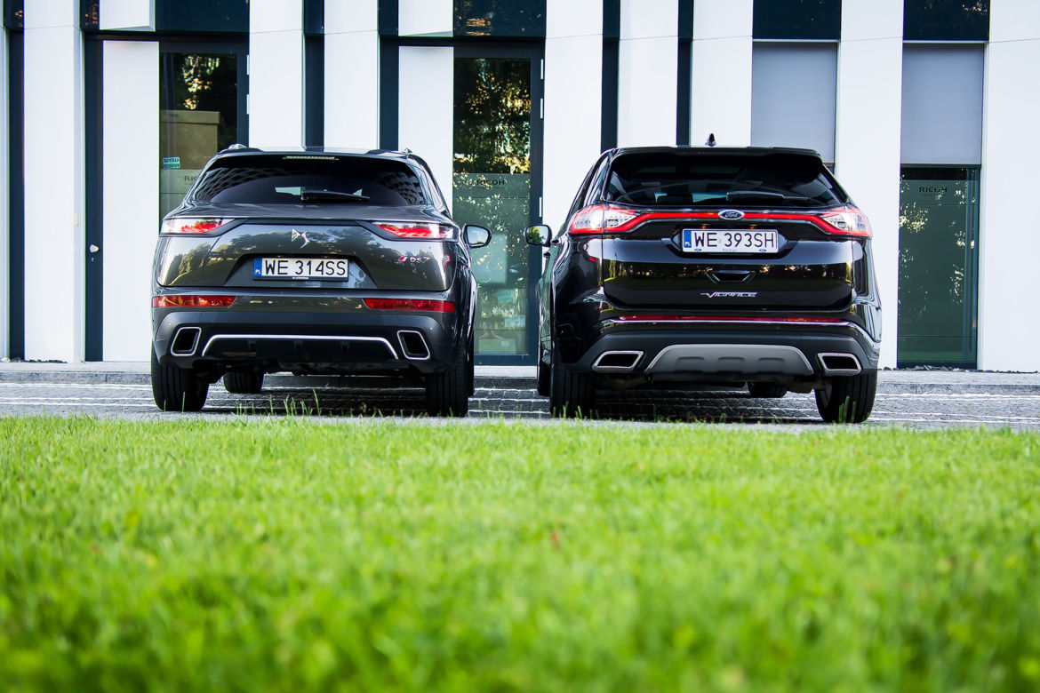 Ford Edge Vignale 2.0 TDCi vs. DS 7 Crossback 2.0 BlueHDI