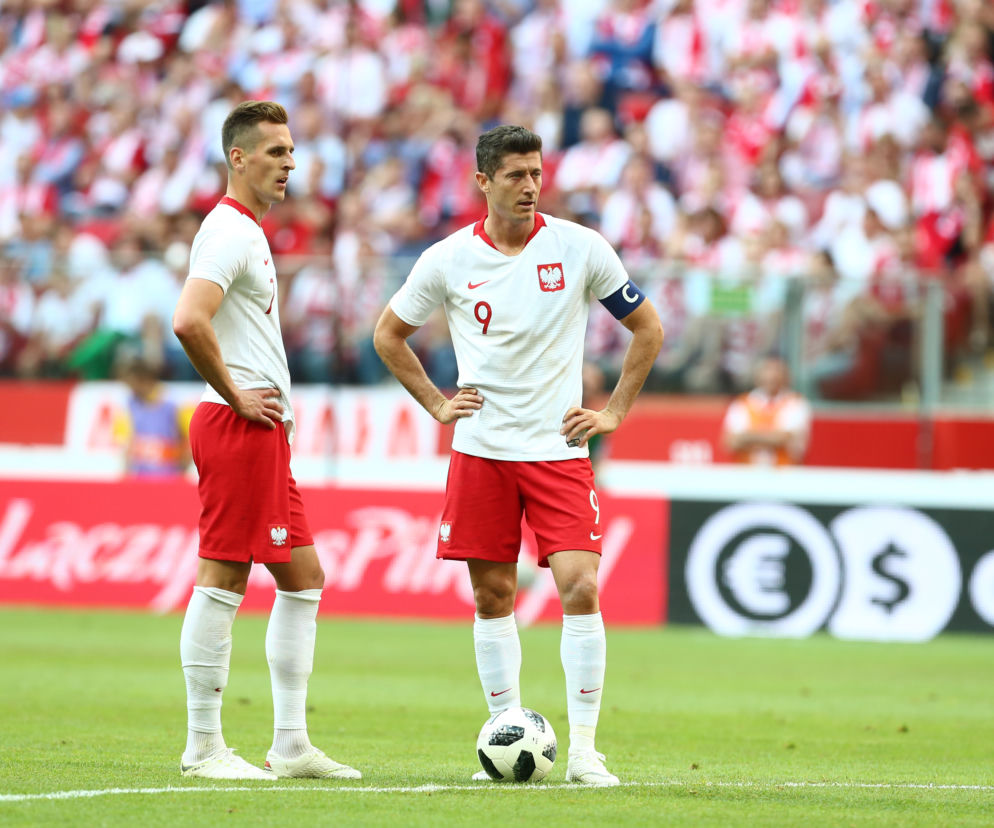 Robert Lewandowski, Arkadiusz Milik, reprezentacja Polski