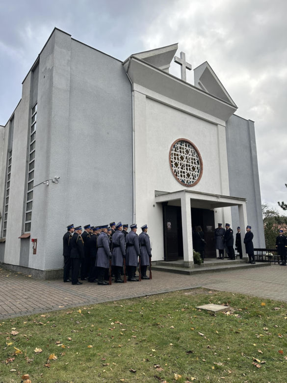 Uroczystości pogrzebowe śp. sekc. Bartosza Błyskala 