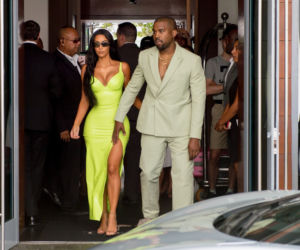 Kanye West i Kim Kardashian na ślubie 2Chainza