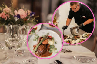 Polska rodzina serwowała obiad królowi Szwecji na polskiej zastawie i ręcznie wyszytych obrusach z Polski! TYLKO U NAS