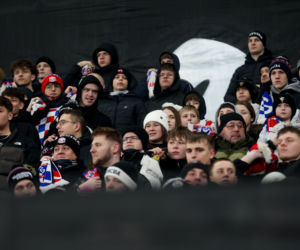 Górnik Zabrze - Lech Poznań: Zdjęcia kibiców ze szlagieru 20. kolejki PKO BP Ekstraklasy