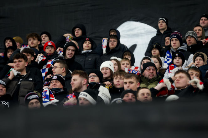 Górnik Zabrze - Lech Poznań: Zdjęcia kibiców ze szlagieru 20. kolejki PKO BP Ekstraklasy