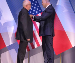 Spotkanie Karola Nawrockiego z Polonią na Queensie