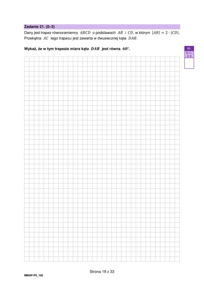 Matura próbna 2026 matematyka. - arkusz CKE