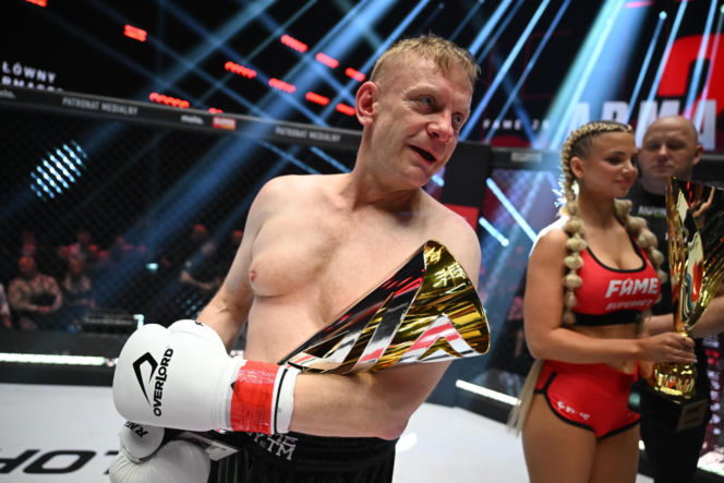 Bartosz Żukowski vel. Waldek Kiepski przegrał na gali Fame