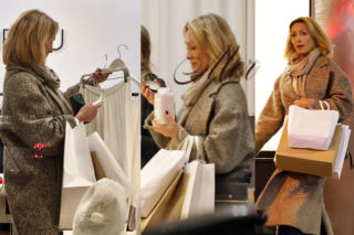 Anna Kalczyńska wącha sól przed świętami i obładowana siatami buszuje za ciastkami