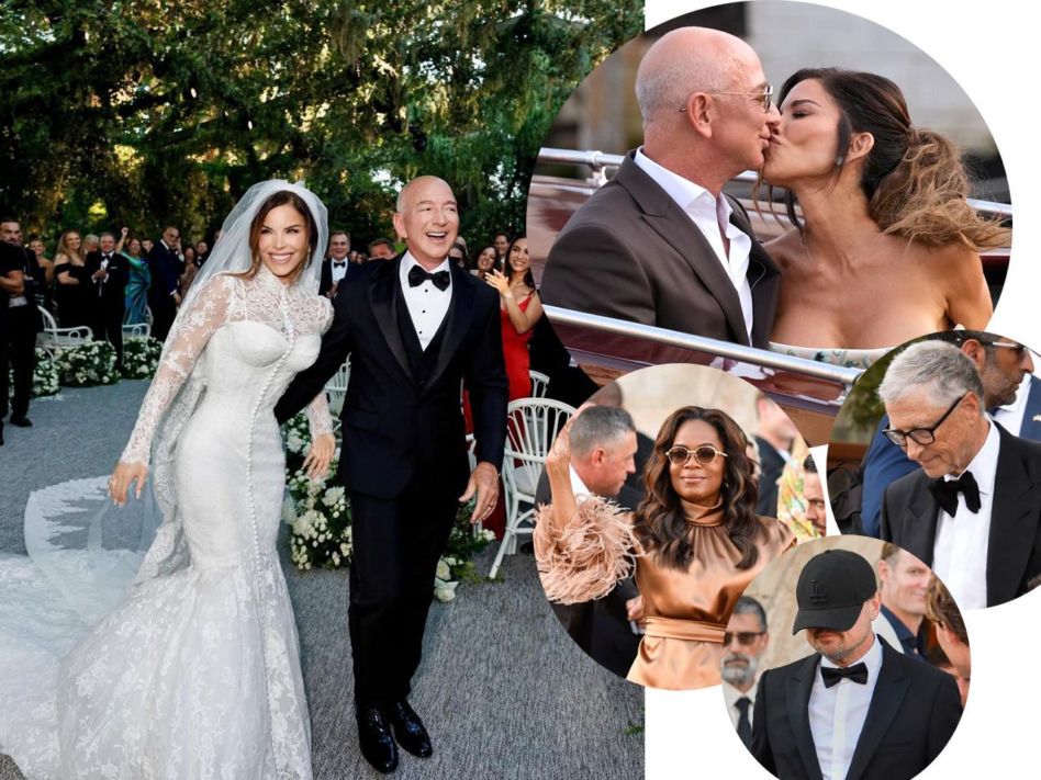 Jeff Bezos i Lauren Sanchez Bezos - ślub