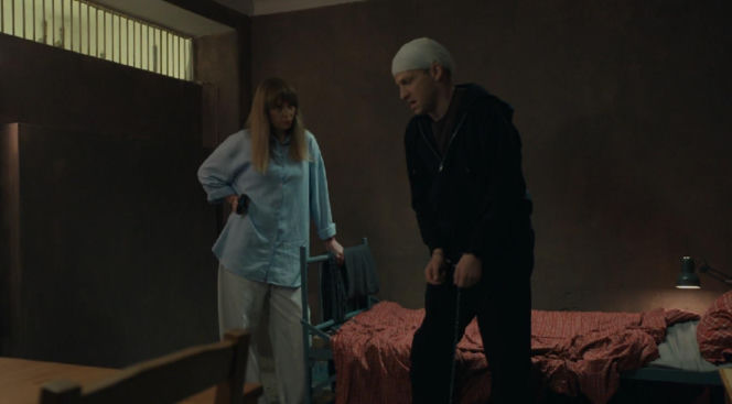 Barwy szczęścia, odcinek 3304. Agnieszka (Katarzyna Tlałka), Łukasz (Michał Rolnicki)