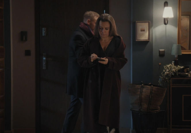 M jak miłość, odcinek 1928. Magda (Anna Mucha), Andrzej (Krystian Wieczorek)