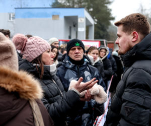 Miał być protest milczenia, doszło do awantury. Gorąco pod schroniskiem w Bytomiu