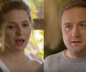 Przyjaciółki 13 sezon, Paweł (Bartek Kasprzykowski) z kochanką (Urszula Grabowska)