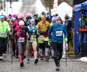 Wystrzał startera zamiast szampana. Tłumy powitały Nowy Rok na XX Śląskim Maratonie Noworocznym Cyborg
