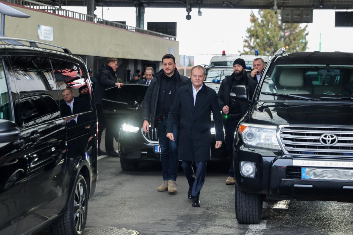 Donald Tusk we Lwowie