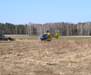 Wypadek w powiecie garwolińskim