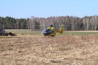 Wypadek w powiecie garwolińskim
