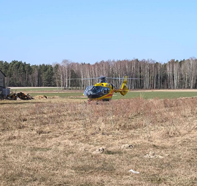 Wypadek w powiecie garwolińskim