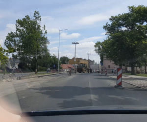 Wały Jagiellońskie- jedna nitka otwarta