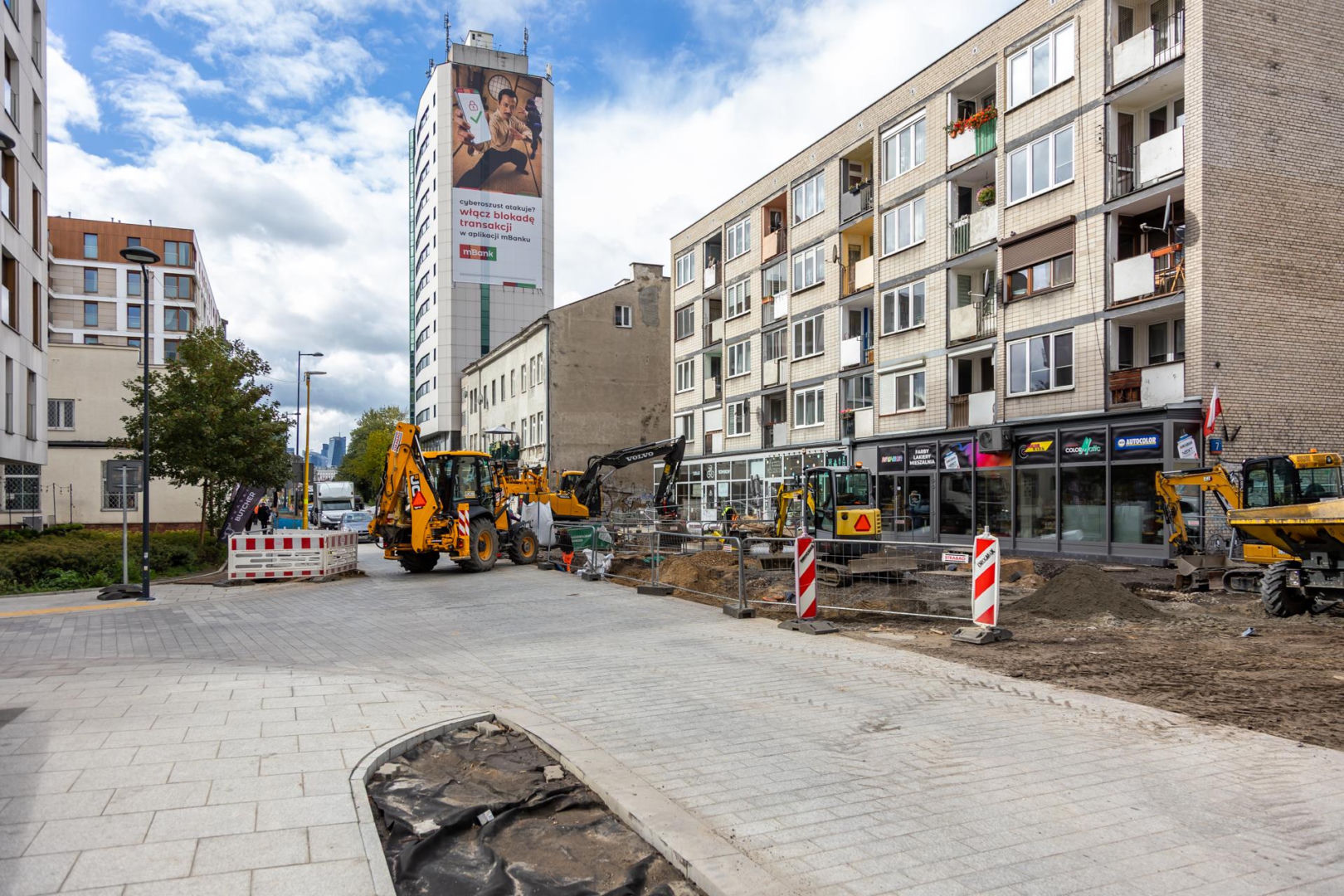 Przebudowa ul. Okrzei w Warszawie jesienią 2026 r.