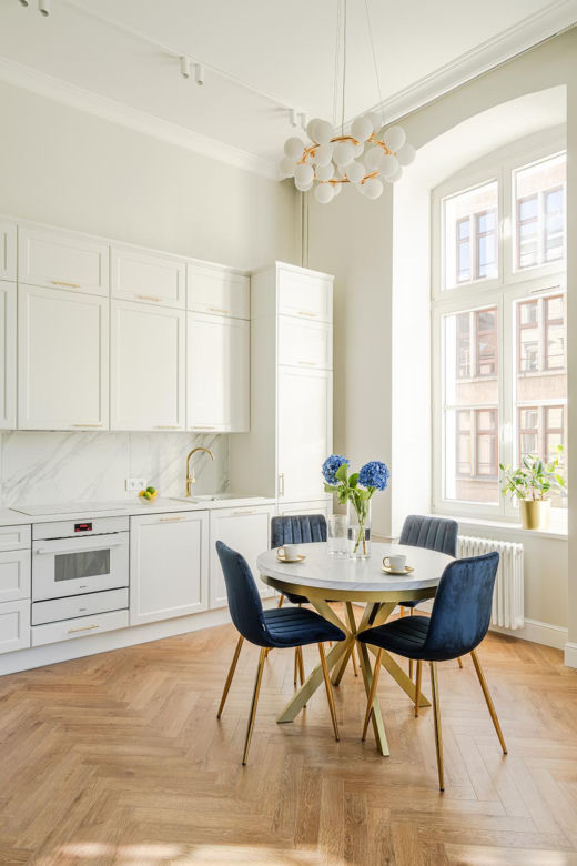 Mieszkanie w stylu modern classic
