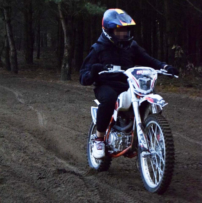 Krzysztof kochał motory crossowe. Jego pasja kosztowała go życie