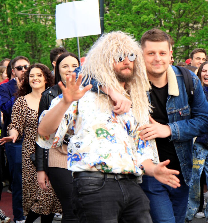 Korowód studencki 2023 w Lublinie