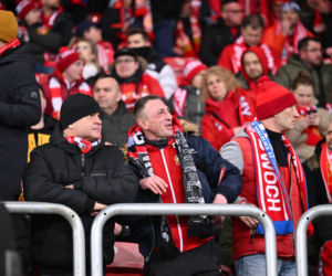 Widzew Łódź - Lech Poznań: Zdjęcia kibiców i zawodników z meczu 24. kolejki PKO BP Ekstraklasy